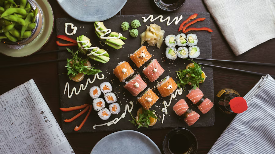 Aburi Salmon Roll Sushi Tei Bogor